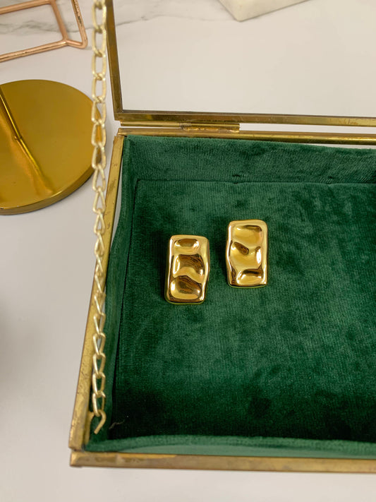 Leena Earrings - 18k Gold Plated