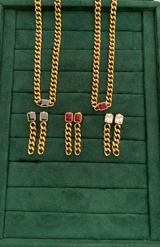 Sita Earrings - 18k Gold Plated