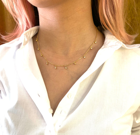 Bloom Necklace - 18k Gold Plated
